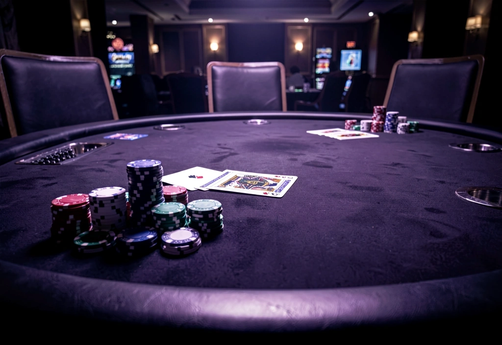 Professional Poker Ambiance